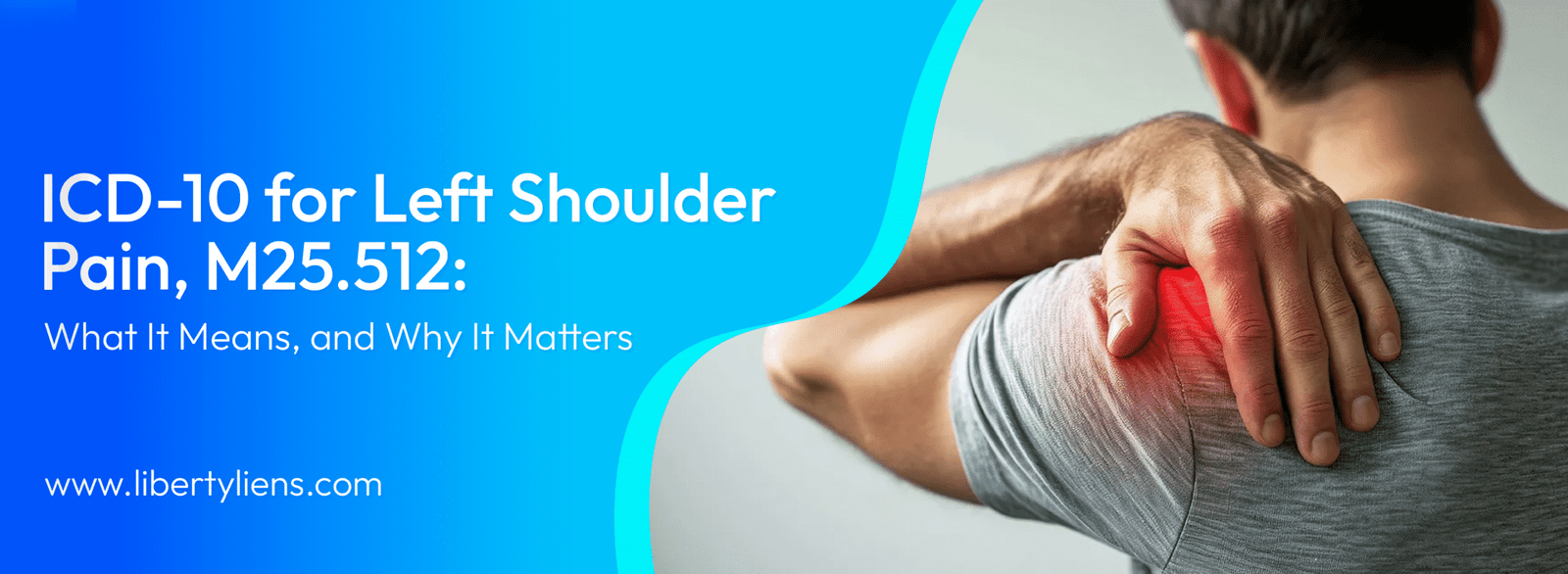 left shoulder pain icd 10