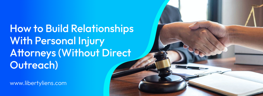 build relation with personal injury attorneys